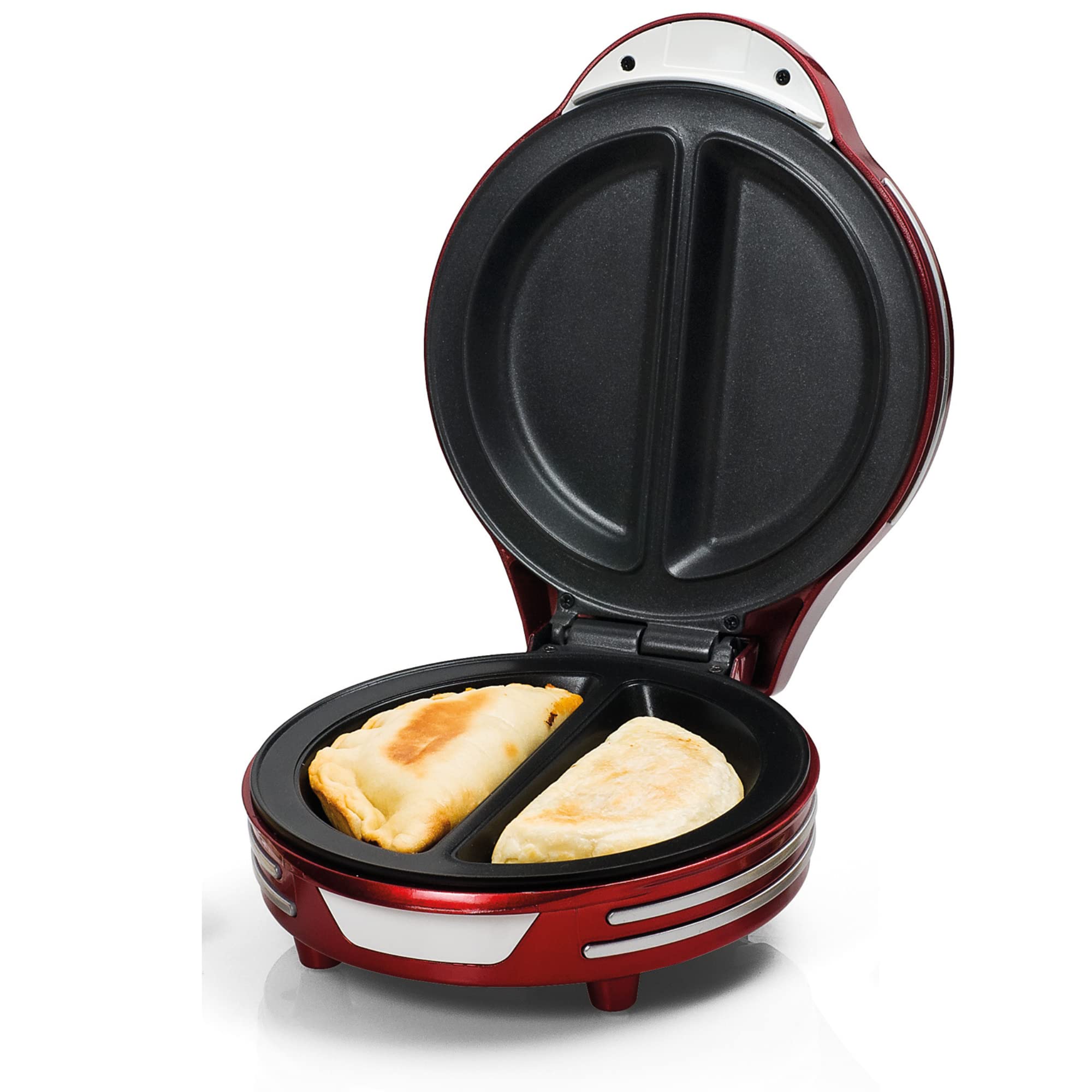 Ariete Omelette Maker 700W | Automatic Egg Omelet Making Machine Plates & Power Light Ready | Electric Pan for omelettes tortillas, calzones, empanadas – Art182 Ariete Omelette Maker 700W | Automatic Egg Omelet Making Machine Plates & Power Light Ready | Electric Pan for omelettes tortillas, calzones, empanadas – Art182